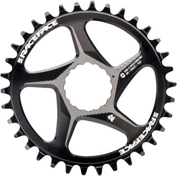 RaceFace Narrow Wide Direct Mount CINCH Steel Chainring - for Shimano 12-Speed, requires Hyperglide+ compatible chain, 34t, Black