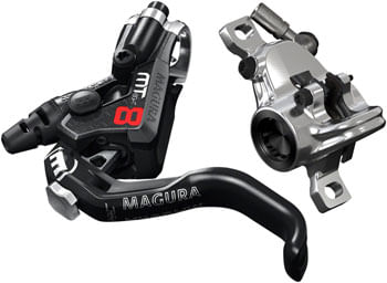 Magura-MT8-Pro-Disc-Brake-and-Lever---Front-or-Rear-Hydraulic-Post-Mount-Black-Chrome-BR6456