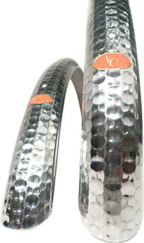 Velo-Orange-Hammered-700c-x-45-Fender-Set--Polished-Silver--700c-x-25--35--FE7702