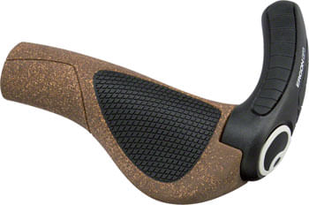 Ergon-GP3-BioKork-Grips---Gray-Black-Lock-On-HT3118