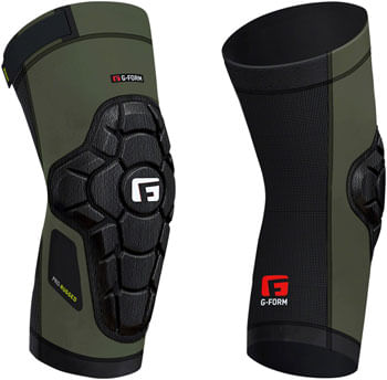 G-Form Pro Rugged Knee Guards - Army Green, Large