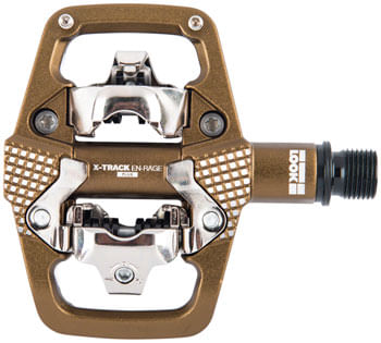 LOOK-X-TRACK-EN-RAGE-PLUS-Pedals---Dual-Sided-Clipless-with-Platform-Chromoly-9-16--Bronze-PD0374