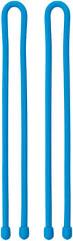 Nite Ize Gear Tie Reusable Rubber Twist Tie -  24", 2 Pack, Bright Blue