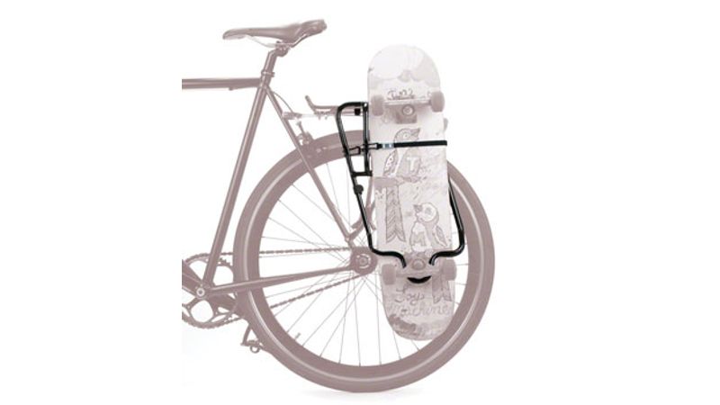 Skate Rack Fairdale SkateRack Pannier Fits Skateboards On
