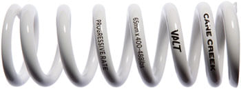 Cane-Creek-Progressive-Rate-VALT-Lightweight-Rear-Shock-Spring---65mm-x-400-488lbs-White-RS3508