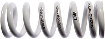 Cane-Creek-Progressive-Rate-VALT-Lightweight-Rear-Shock-Spring---65mm-x-450-550lbs-White-RS3509