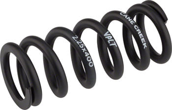 Cane-Creek-VALT-Lightweight-Steel-Spring-for-Coil-Shock-2-25--57mm-x-400lbs-Black-RS8564