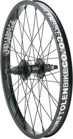 Stolen-Rampage-Rear-Wheel---20--14-x-110mm-Rim-Brake-LSD-Cassette-Black-Clincher-WE2279