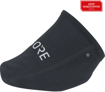 GORE C3 WINDSTOPPER® Toe Cover - Black, Fits Shoe Sizes 4.5-8