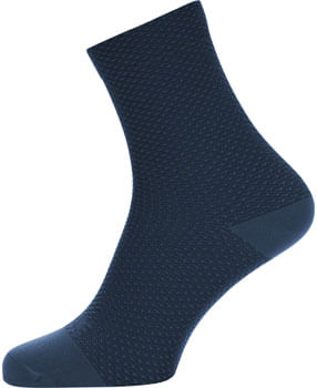 GORE C3 Dot Mid Socks - Orbit Blue/Deep Water Blue, 6.7" Cuff, Fits Sizes 6-7.5