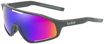 Bolle SHIFTER Sunglasses - Matte Titanium, Volt+ Ultraviolet Polarized Lenses