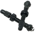 Industry-Nine-No-Clog-Aluminum-Tubeless-Valve-Stems-39mm-Black-Pair-TU0600