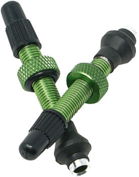 Industry-Nine-No-Clog-Aluminum-Tubeless-Valve-Stems-39mm-Lime-Pair-TU0604