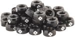 Muc-Off-Tubeless-Valve-Box-Refill----Black-Lock-Nut-Pack-of-40-TU0949