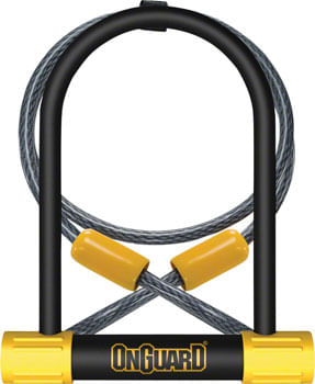 OnGuard-BullDog-Series-U-Lock---4-5-x-9--Keyed-Black-Includes-4--cable-and-bracket-LK8012