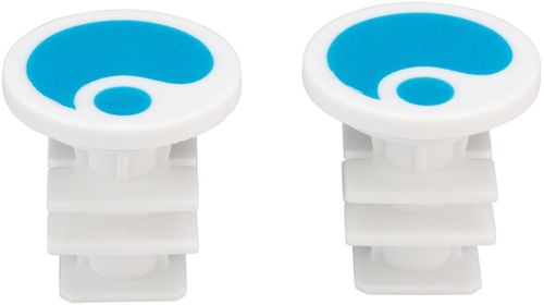 Ergon End Plugs for GA2/GA2Fat/GA3: Blue