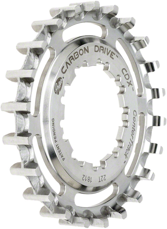 Gates-Carbon-Drive-CDX-CenterTrack-Rear-Sprocket--22-tooth-compatible-with-9-spline-Shimano-Freehub-FW8020-5