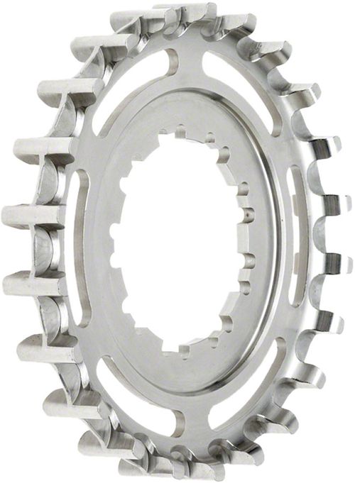 Gates Carbon Drive CDX CenterTrack Freehub 9-Spline Rear Sprocket - 24t, Shimano 9-Spline, Silver