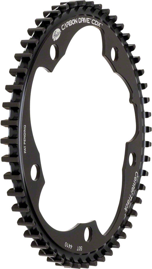 Gates Carbon Drive CDX CenterTrack Front Pulley 50T 5 bolt 130mm BCD-CR8022-5