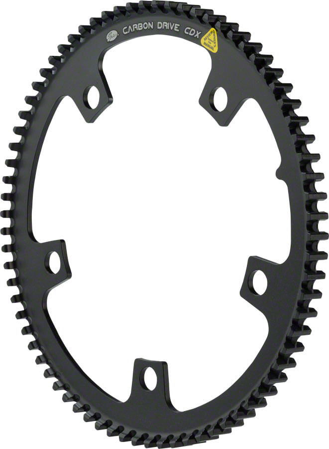 Gates Carbon Drive CDX CenterTrack Front Pulley 74T 5-bolt-130- BCD for Tandems-CR8026-5