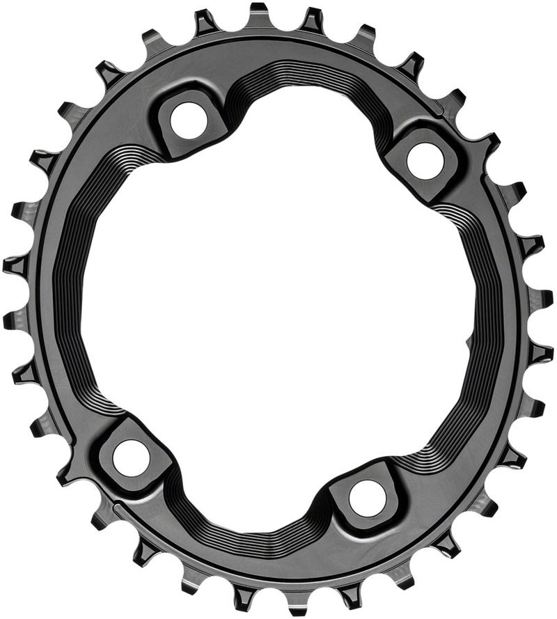 absoluteBLACK-Oval-96-BCD-Chainring-for-Shimano-XT-M8000---32t-96-Shimano-Asymmetric-BCD-4-Bolt-Narrow-Wide-Black-CR0227-5