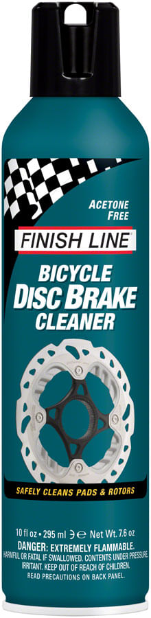 Finish Line Bicycle Disc Brake Cleaner, 10oz Aerosol