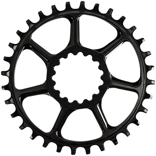 e*thirteen UL Ultralight Direct Mount Guidering for Boost Chainlines - 34t, 10/11/12-Speed, XCX Compatible, Black