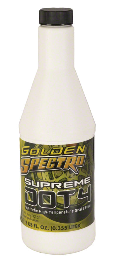 Golden Spectro DOT 4 Disc Brake Fluid 12oz