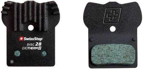 SwissStop EXOTherm2 Brake Pad Set, Disc 28: for Shimano "J" shape