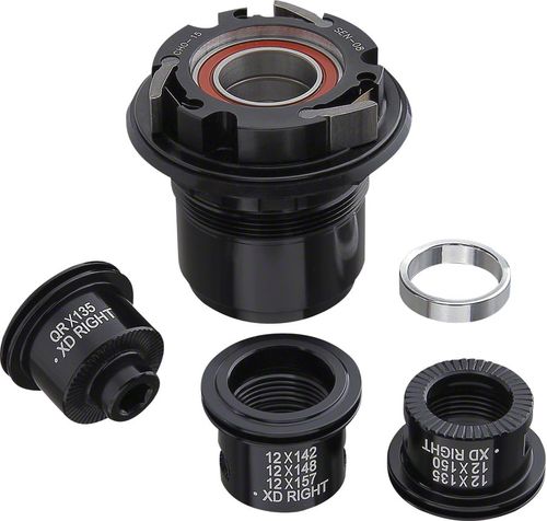 Spank Alloy XD Freehub Body, including 2 bearings and endcaps for 12mm axles, for Oozy and Spike hubs