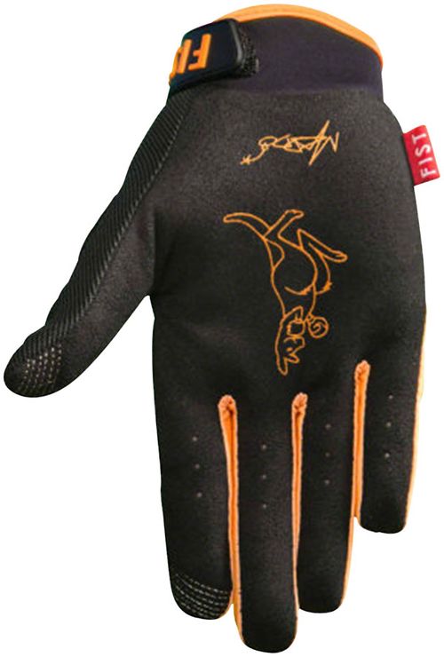 Fist Handwear Robbie Maddison Highlighter Gloves - Black/Orange, Full Finger, 2X-Small