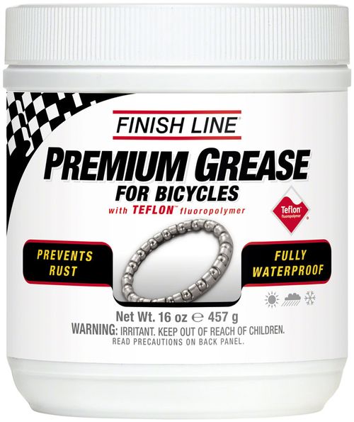 Finish Line Premium Grease with Teflon, 16oz Tub