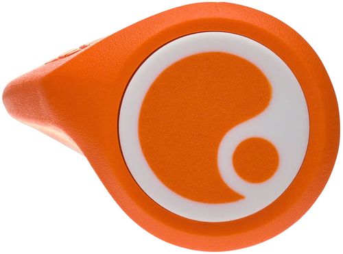 Ergon GA3 Grips - Juicy Orange, Lock-On, Large