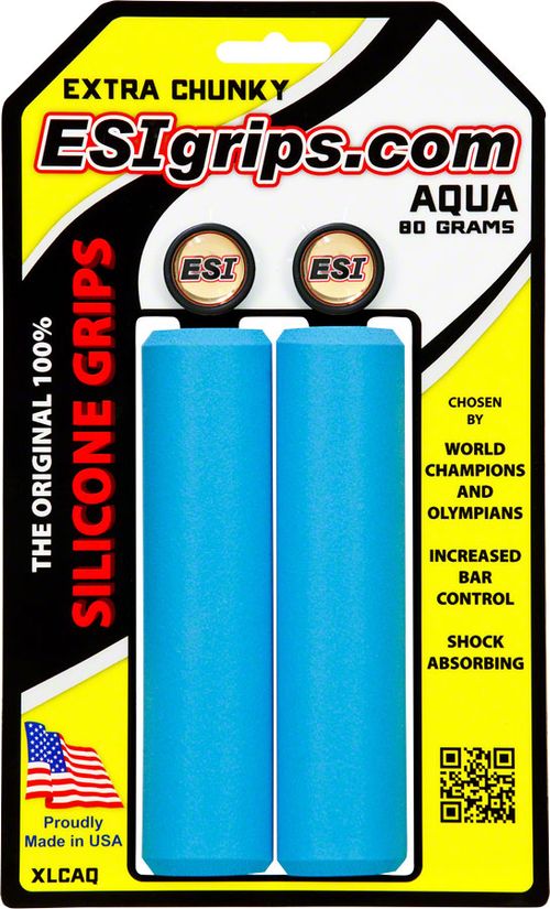 ESI Extra Chunky Grips - Aqua