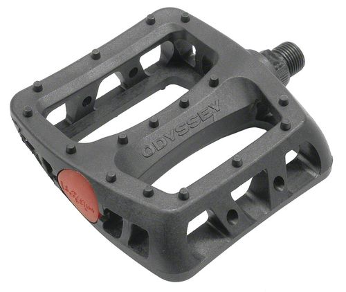 Odyssey Twisted PC Pedals - Platform, Composite/Plastic, 9/16", Black