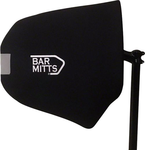 Bar Mitts Dual Position Road Pogie Handlebar Mittens: Internally Routed Campagnolo/SRAM/Shimano, One Size, Black