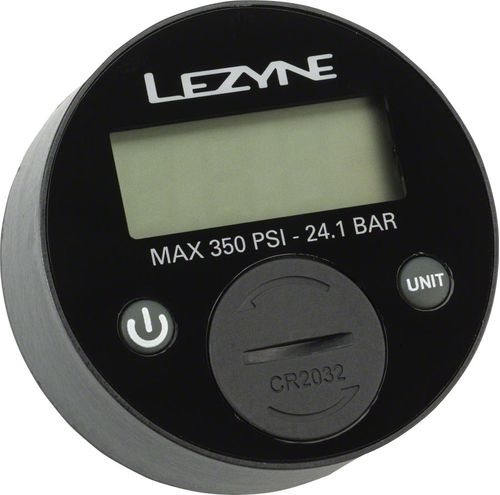 Lezyne 350psi Digital 2.5" Gauge for all floor pumps