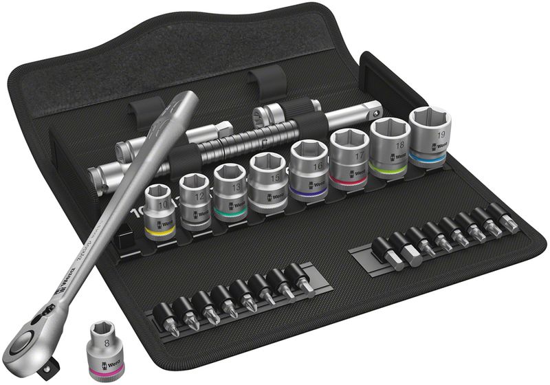 Wera-8100-SB-8-Zyklop-Metal-Ratchet-Set---3-8--Drive-Metric-Switch-Lever-TL0356-5