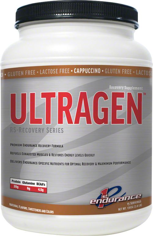 First Endurance Ultragen Recovery: Cappuccino 15 Serving Canister