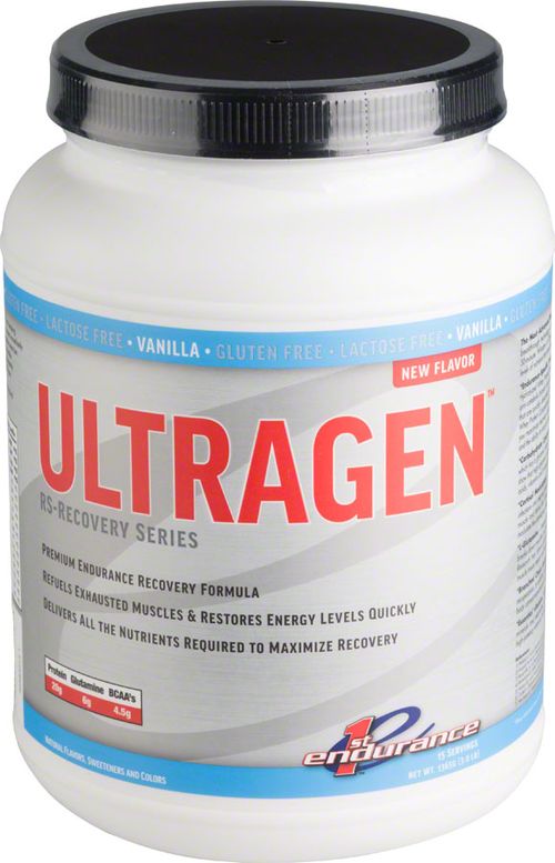 First Endurance Ultragen Recovery - Vanilla, 15 Servings