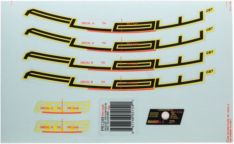 Stan-s-No-Tubes-Flow-CB7-Rim-Decal---29--Yellow-Set-MA9808-5