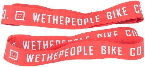 We The People Nylon 22" Rim Tape Set, Red