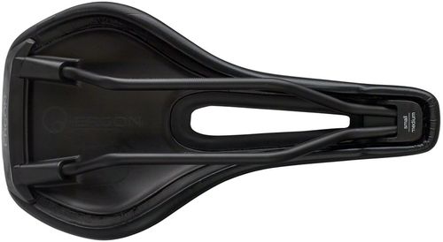 Ergon SR Pro Saddle - TiNox, Black, Women's, Small/Medium