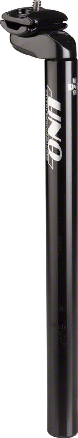 Kalloy Uno 602 Seatpost, 27.2 x 350mm, Black