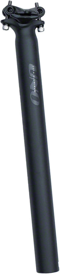 Kalloy Uno 358 2-Bolt Seatpost, 27.2 x 350mm, Black