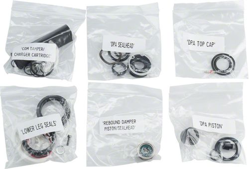 RockShox Fork Service Kit, Full: Pike, Dual Position Air Upgraded
