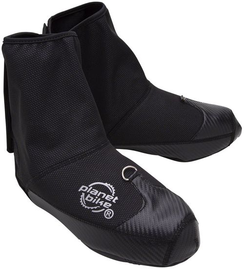 Planet Bike Blitzen Windproof Shoe Cover: Black, LG