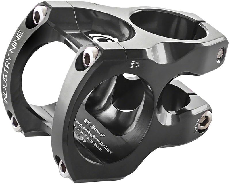 Industry-Nine-A35-Stem---32mm-35-Clamp----9-1-1-8--Aluminum-Black-SM6029-5