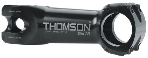 Thomson Elite X4 Mountain Stem - 70mm, 31.8 Clamp, +/-0, 1 1/8", Aluminum, Black