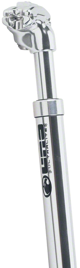Kalloy Uno Comfort Sus Seatpost, 27.2 x 350mm, Silver